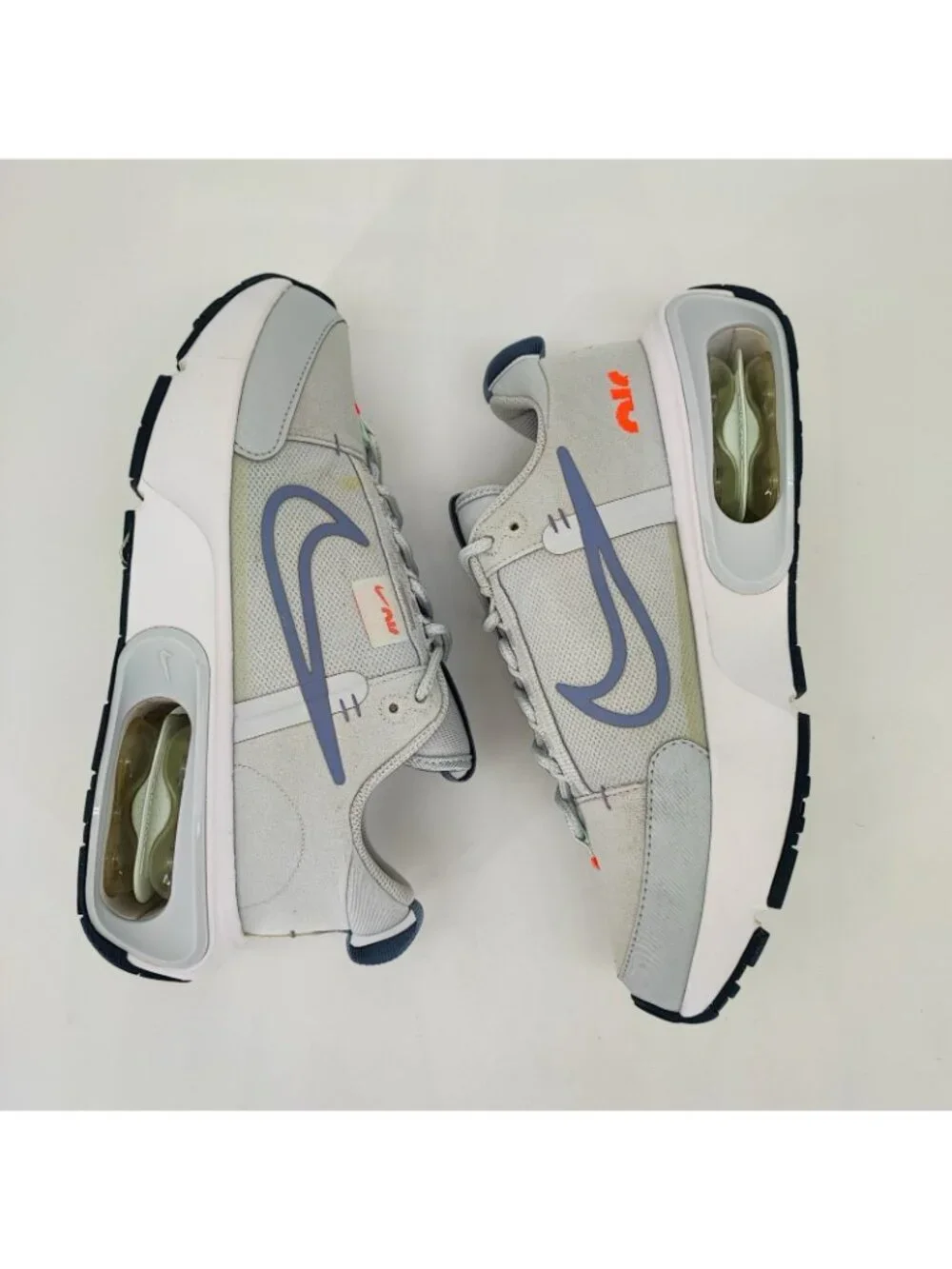 Nike Air Max INTRLK Women's Size 8 Running Knit Textile Grey Air Max Shoes